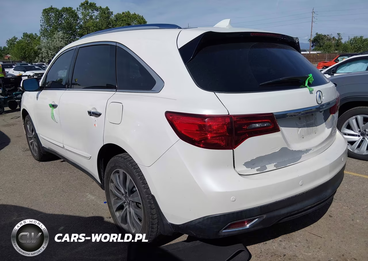 2016 Acura Mdx Technology Acurawatch Plus Packages-Technology Package VIN:5FRYD4H49GB020487 - 3
