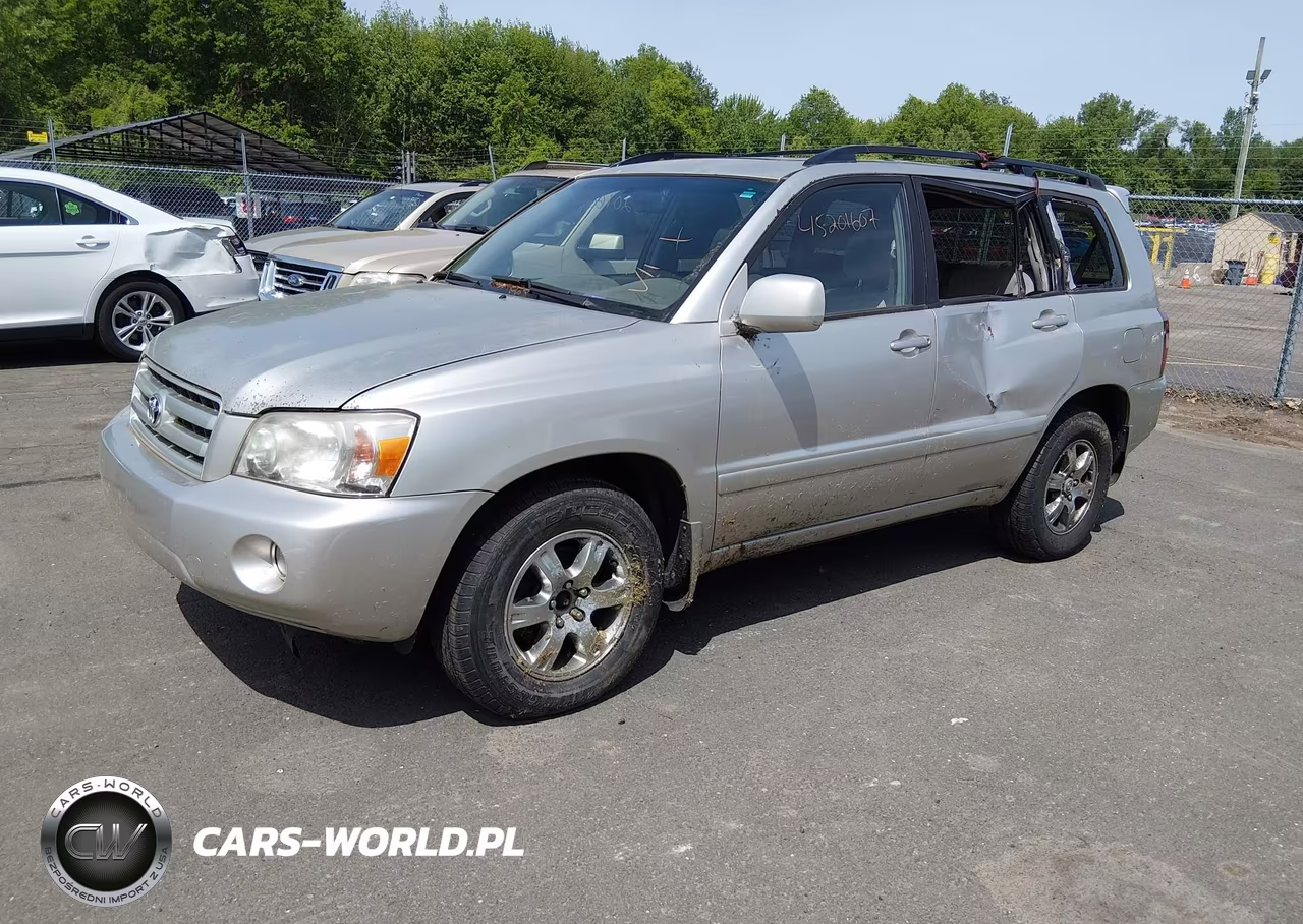 2007 Toyota Highlander V6 VIN:JTEEP21A170208737 - 2