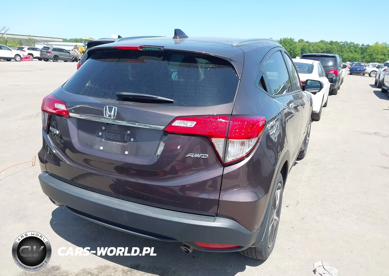 2022 Honda Hr-V Awd Ex VIN:3CZRU6H50NM707368 - 4