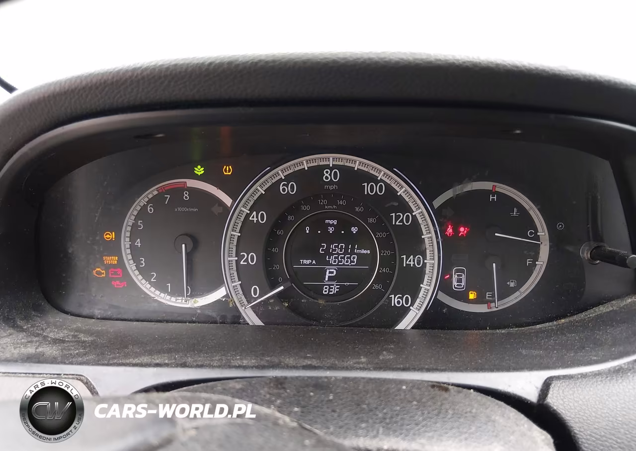 2013 Honda Accord Ex-L VIN:1HGCR2F80DA216699 - 7