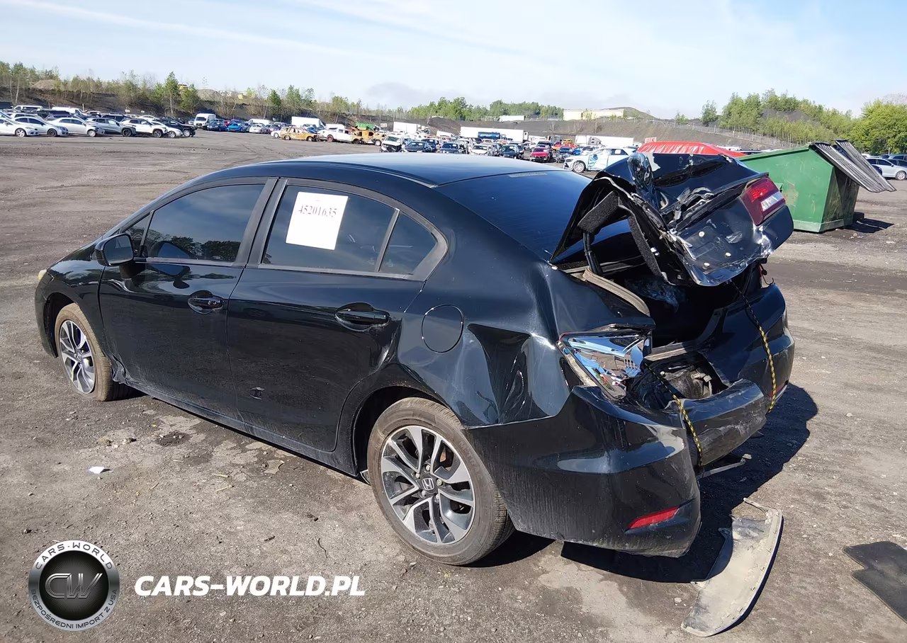 2015 Honda Civic Ex VIN:19XFB2F84FE256381 - 3
