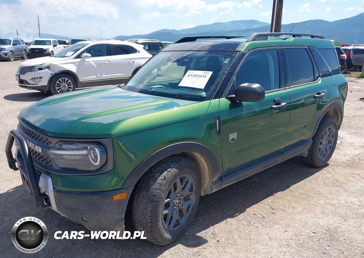 2025 Ford Bronco Sport Big Bend VIN:3FMCR9BN9SRE73961 - 2