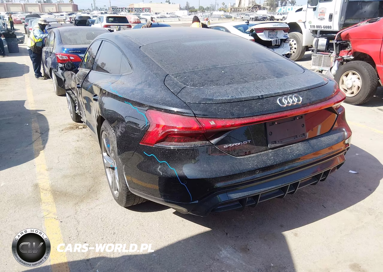 2022 Audi E-Tron Gt Premium Plus Quattro VIN:WAUFJBFW0N7003684 - 3