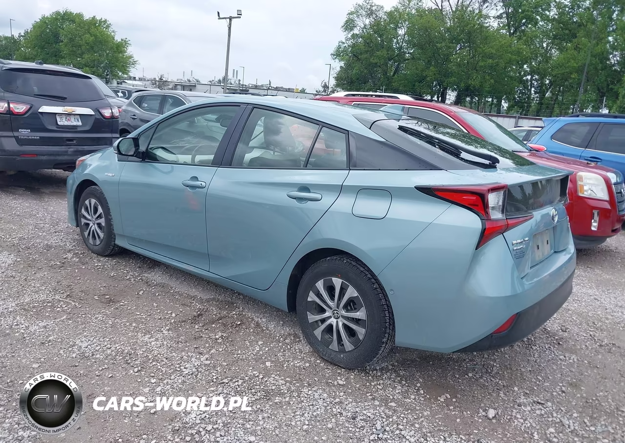 2020 Toyota Prius Xle Awd-E VIN:JTDL9RFU3L3019159 - 3