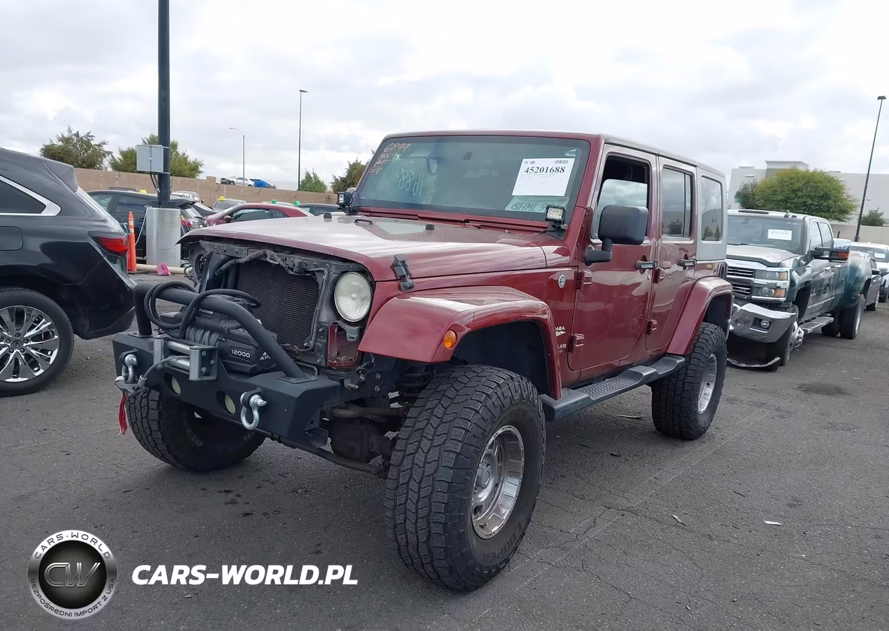2007 Jeep Wrangler Unlimited Sahara VIN:1J8GA59117L117527 - 2