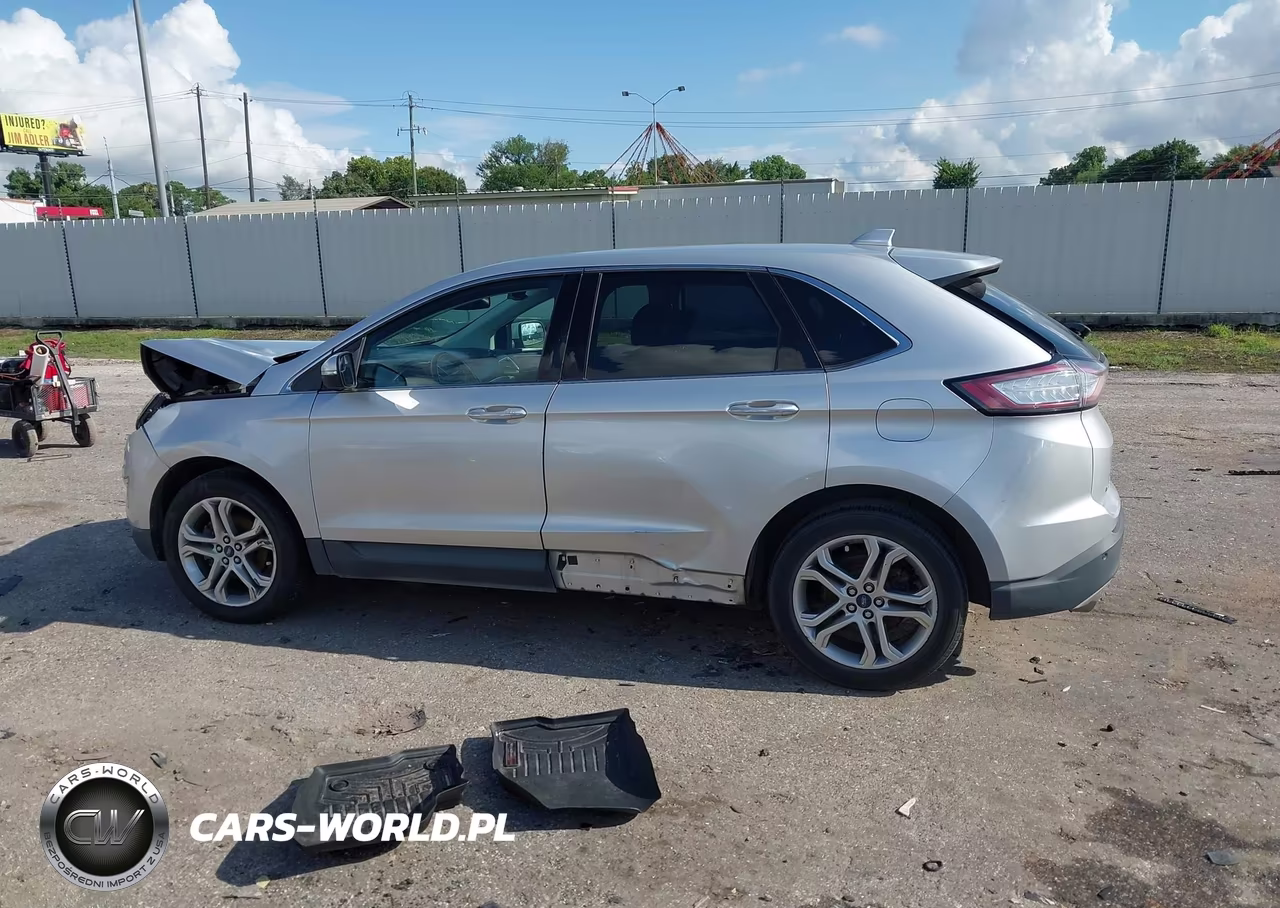 2015 Ford Edge Titanium VIN:2FMTK3K96FBB06864 - 14