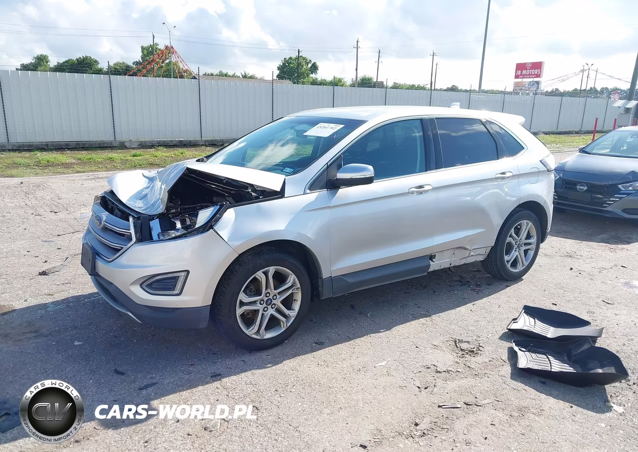 2015 Ford Edge Titanium VIN:2FMTK3K96FBB06864 - 2