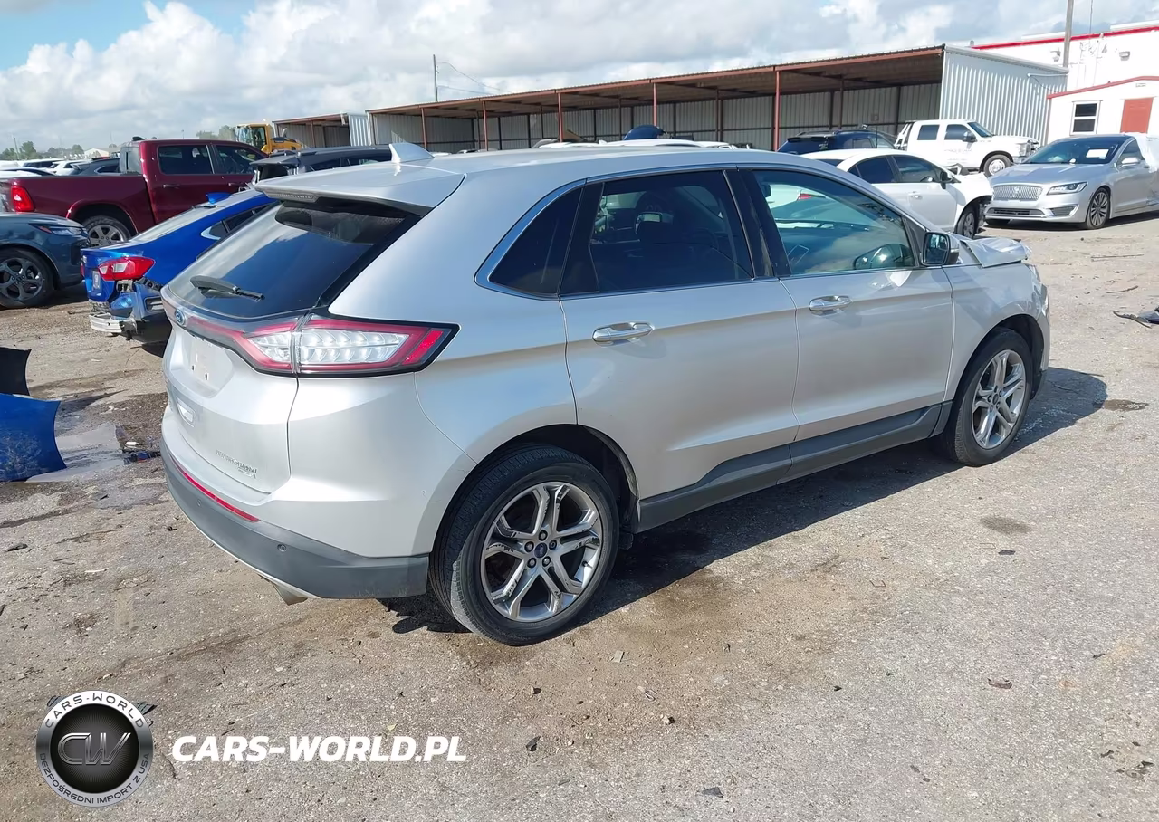 2015 Ford Edge Titanium VIN:2FMTK3K96FBB06864 - 4