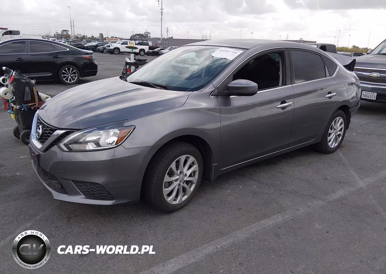 2018 Nissan Sentra Sv VIN:3N1AB7AP3JY226773 - 2