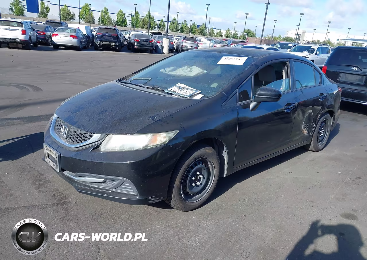 2015 Honda Civic Lx VIN:2HGFB2F59FH547356 - 2
