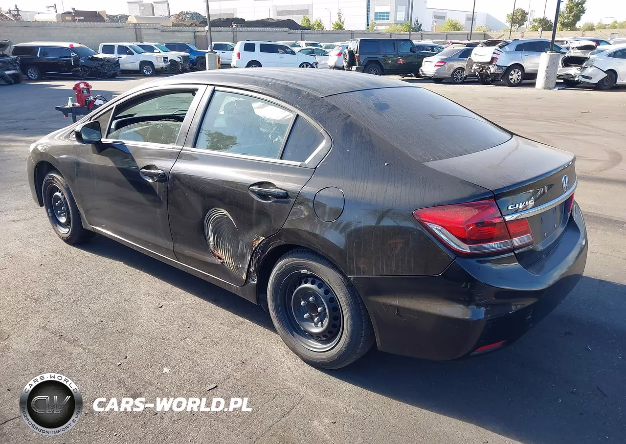 2015 Honda Civic Lx VIN:2HGFB2F59FH547356 - 3