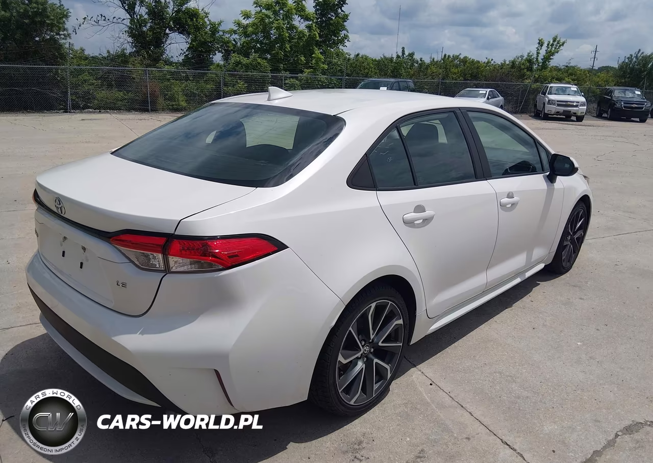 2021 Toyota Corolla Le VIN:5YFVPMAE2MP201428 - 4
