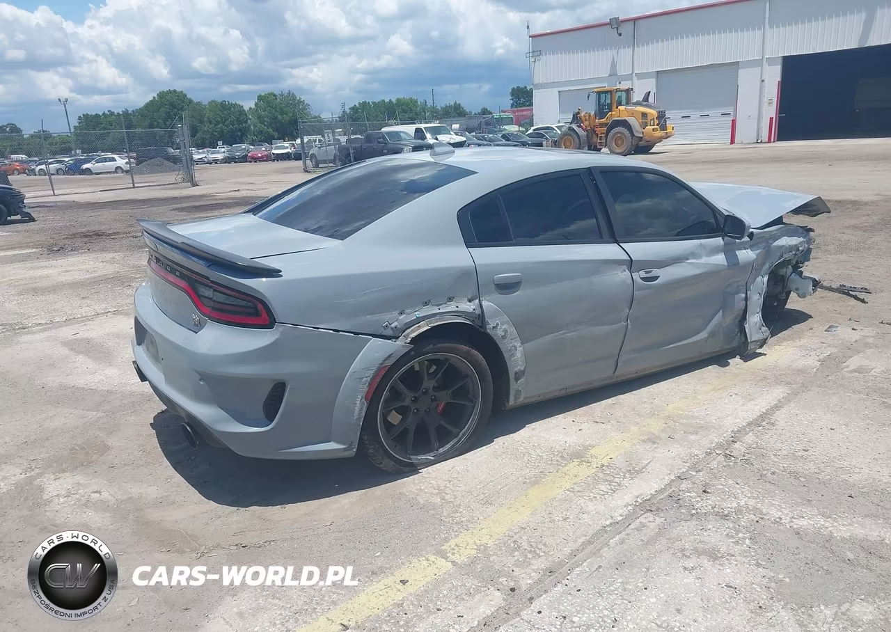 2021 Dodge Charger Scat Pack Widebody Rwd VIN:2C3CDXGJ2MH608097 - 4