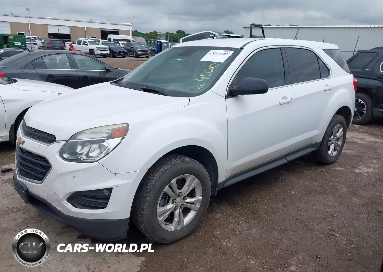 2016 Chevrolet Equinox Ls VIN:2GNALBEK7G6333600 - 2