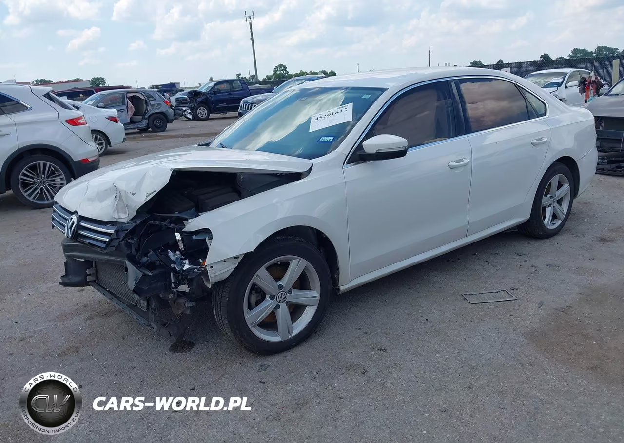 2015 Volkswagen Passat 1.8T Se VIN:1VWBS7A33FC004178 - 2