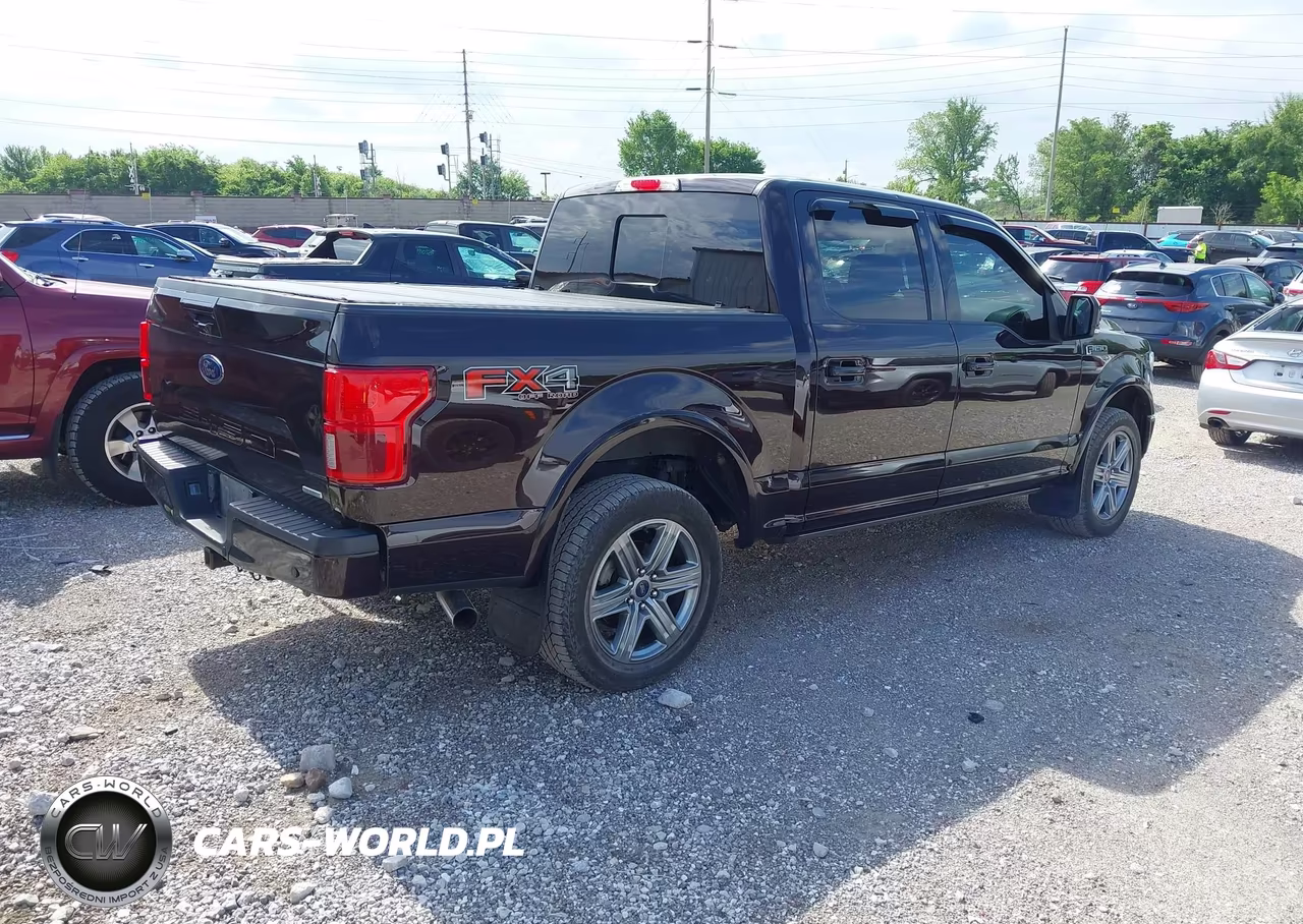2019 Ford F-150 Lariat VIN:1FTEW1E41KFB40130 - 4