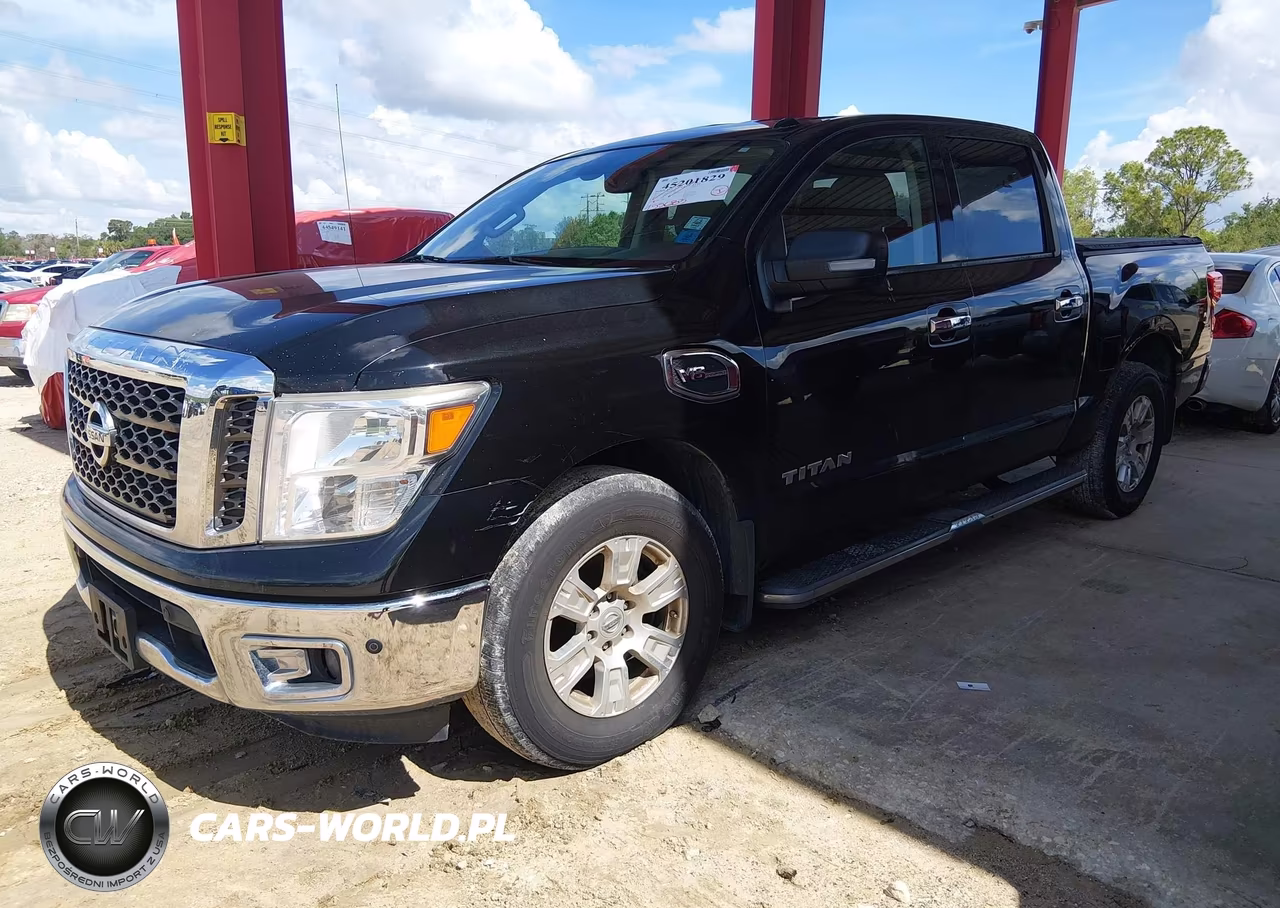 2017 Nissan Titan Sv VIN:1N6AA1E6XHN563766 - 2