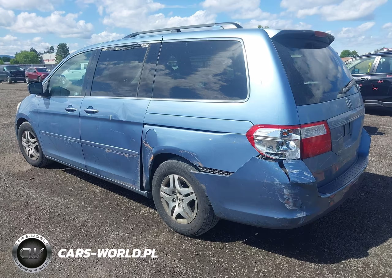 2005 Honda Odyssey Ex-L VIN:5FNRL38725B133787 - 3