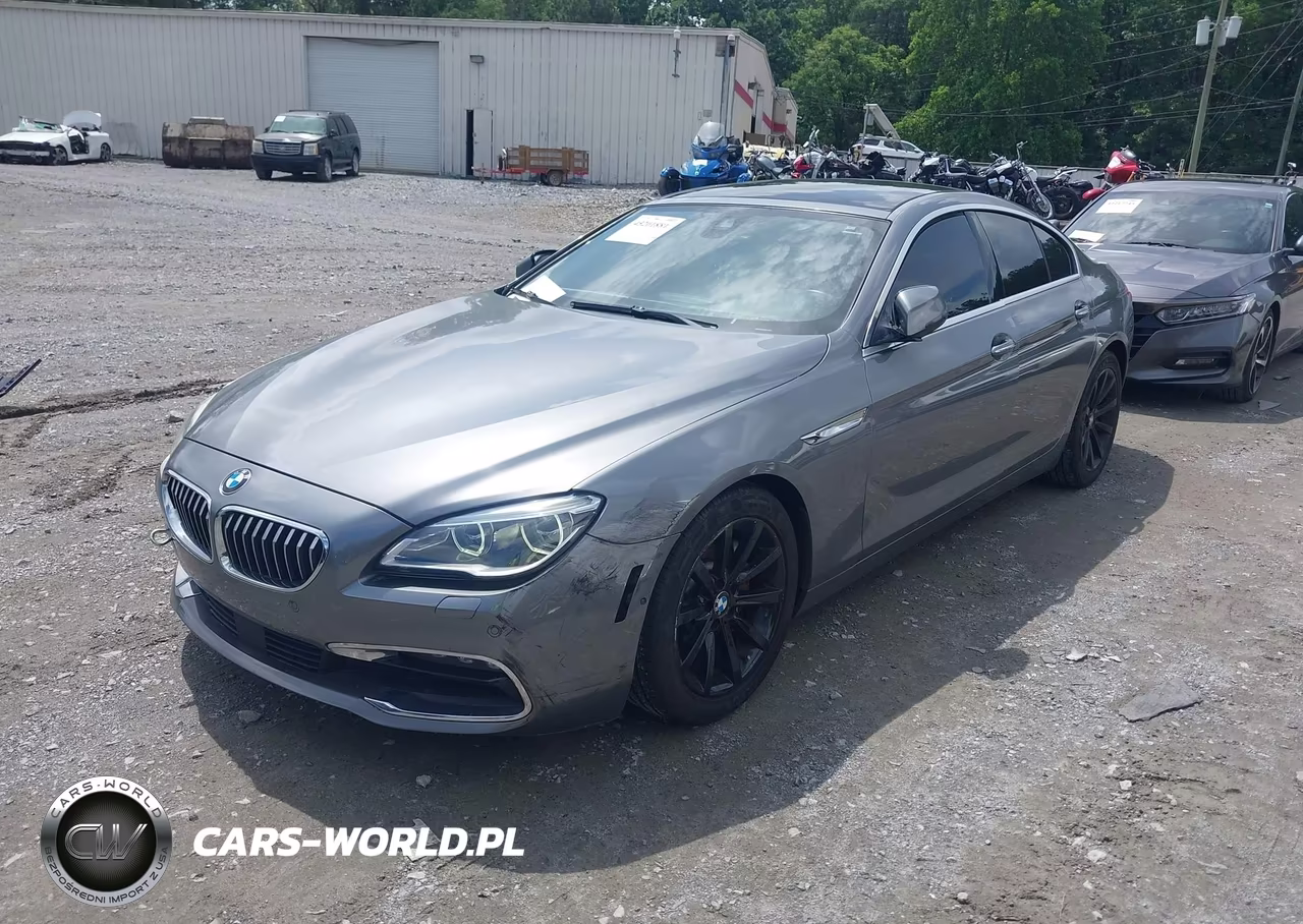2017 BMW 640I Gran Coupe VIN:WBA6D0C32HG639937 - 2