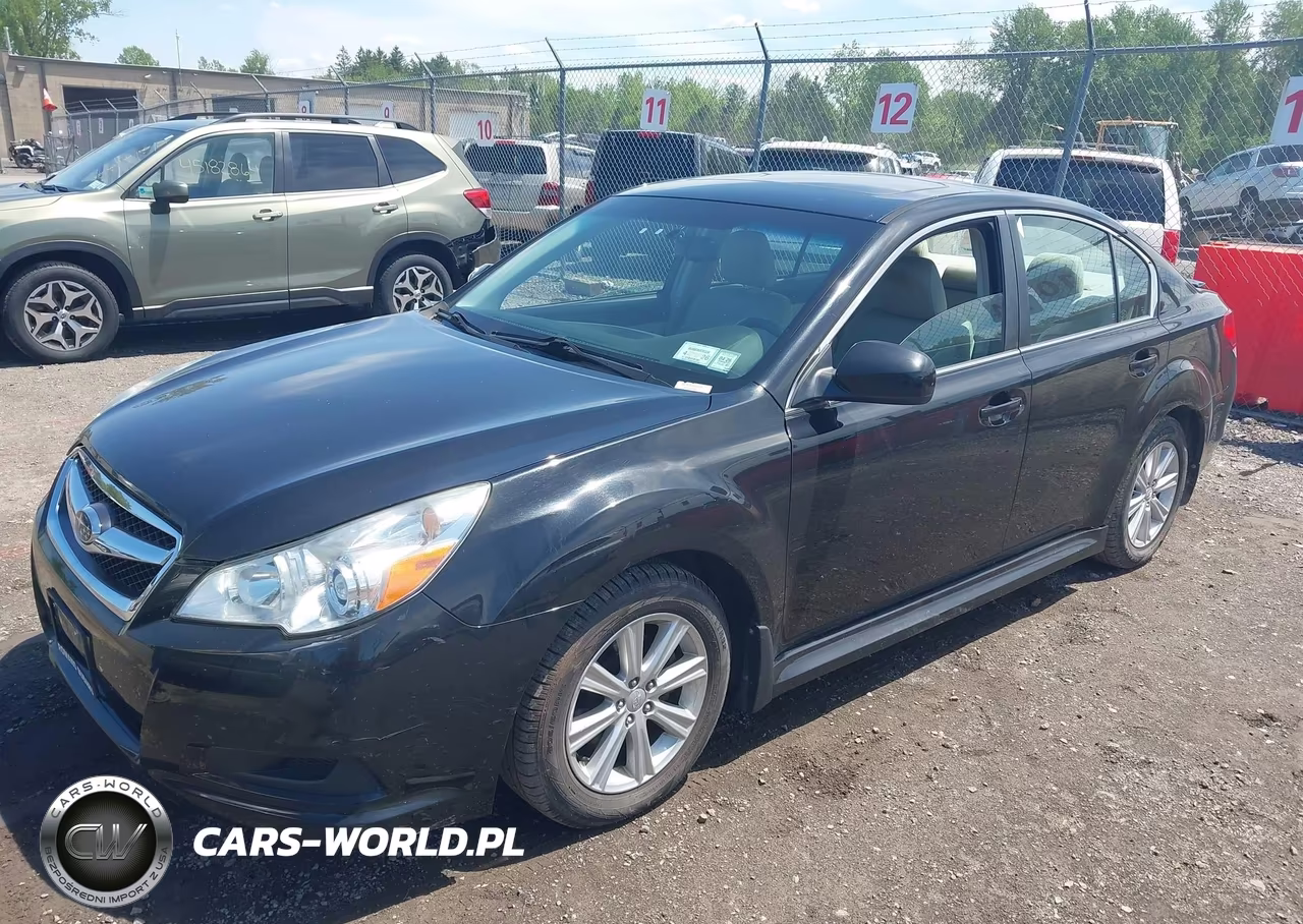 2010 Subaru Legacy 2.5I Premium VIN:4S3BMBG69A3242885 - 2