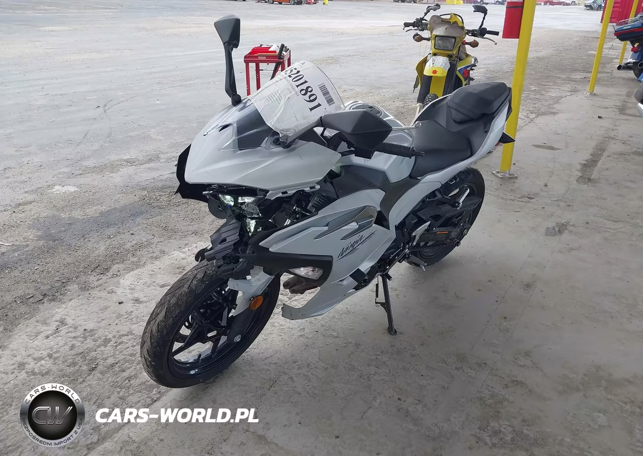 2025 Kawasaki Ex500 VIN:ML5EXGG10SDA69255 - 2