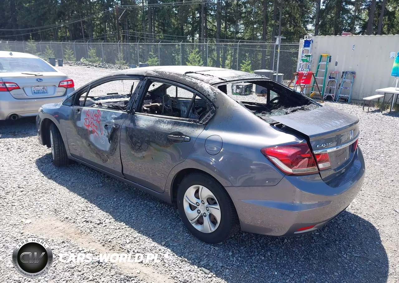 2015 Honda Civic Lx VIN:19XFB2F51FE278957 - 3