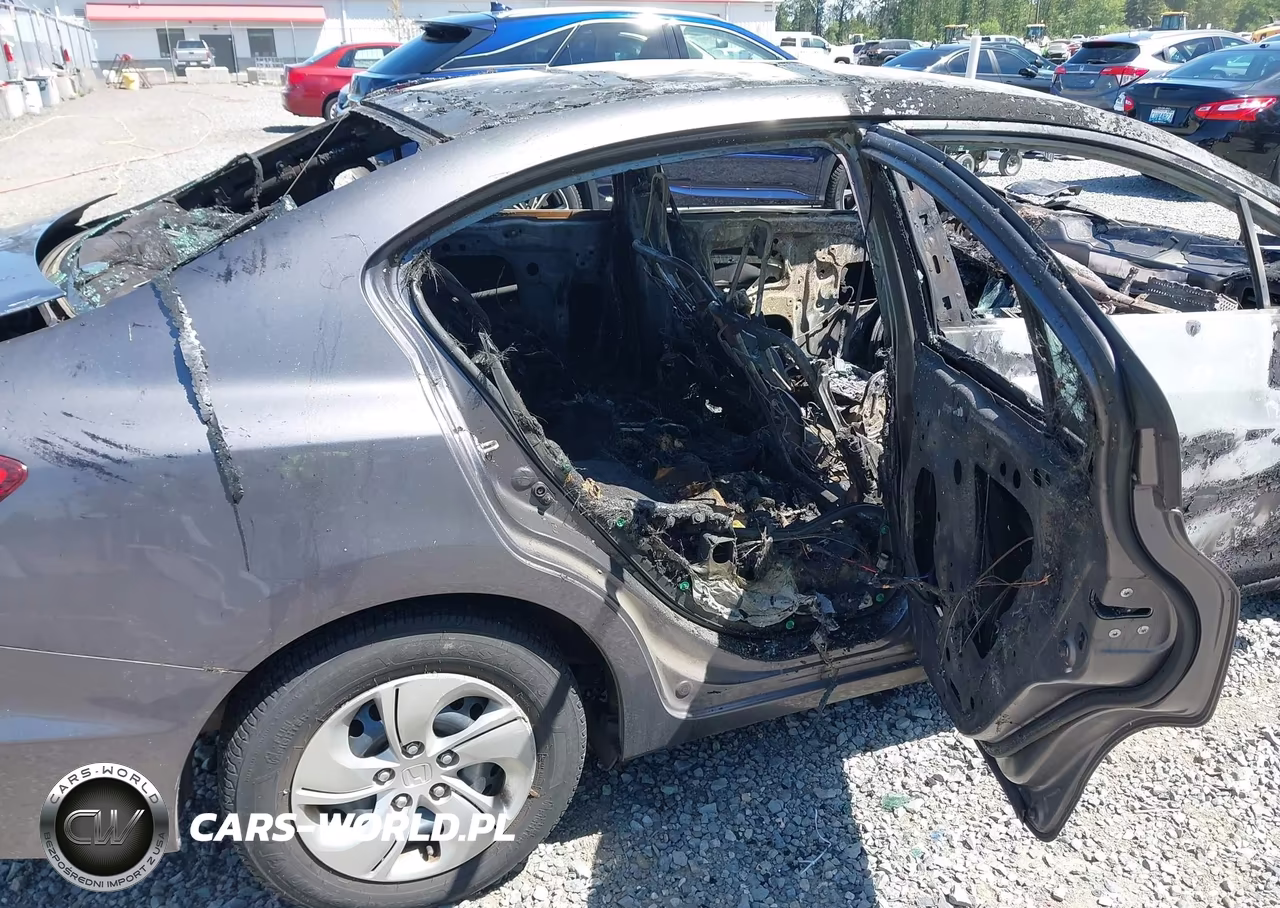 2015 Honda Civic Lx VIN:19XFB2F51FE278957 - 8