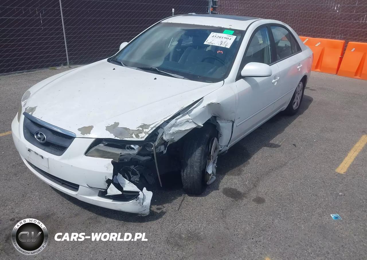 2008 Hyundai Sonata Gls VIN:5NPET46C28H340190 - 2