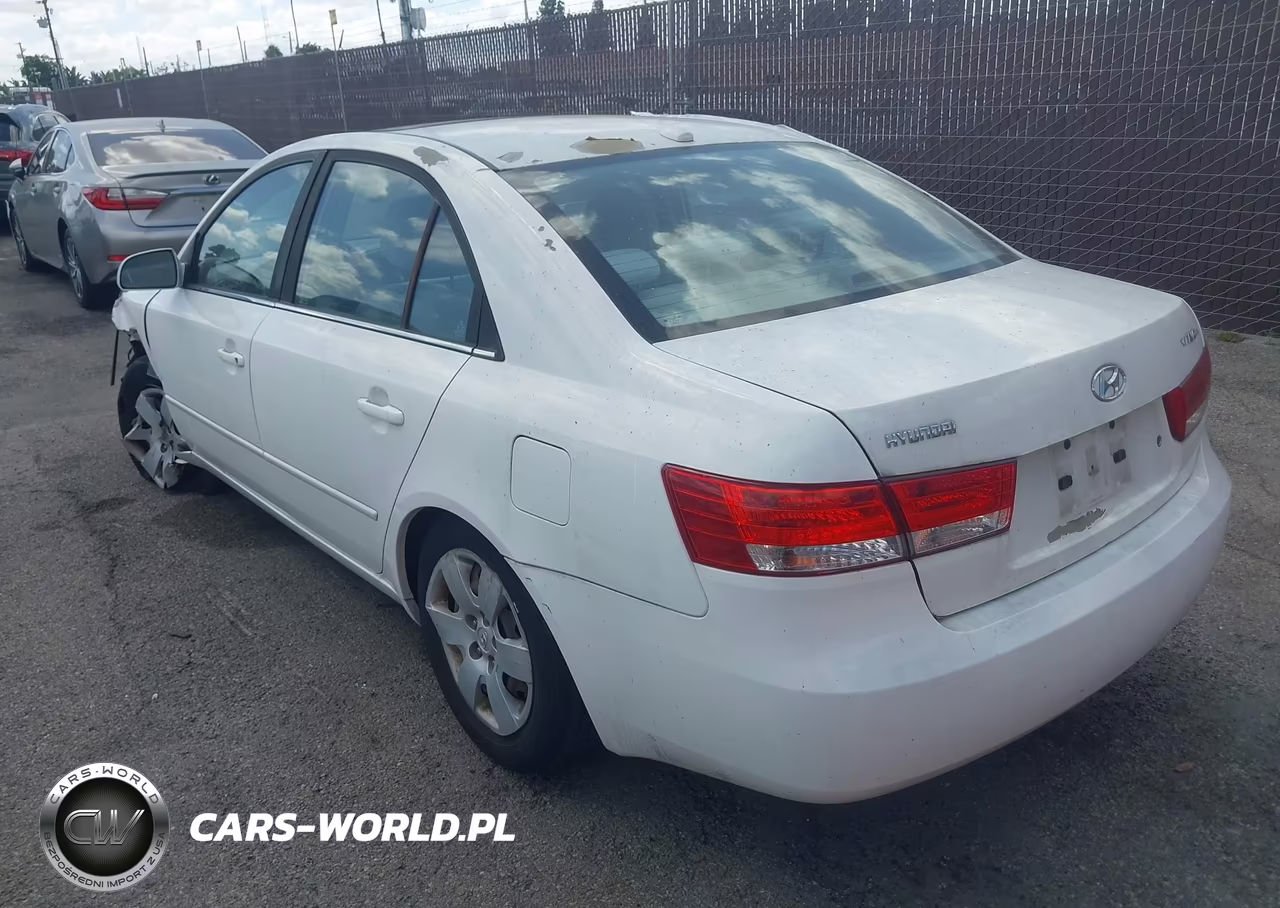 2008 Hyundai Sonata Gls VIN:5NPET46C28H340190 - 3