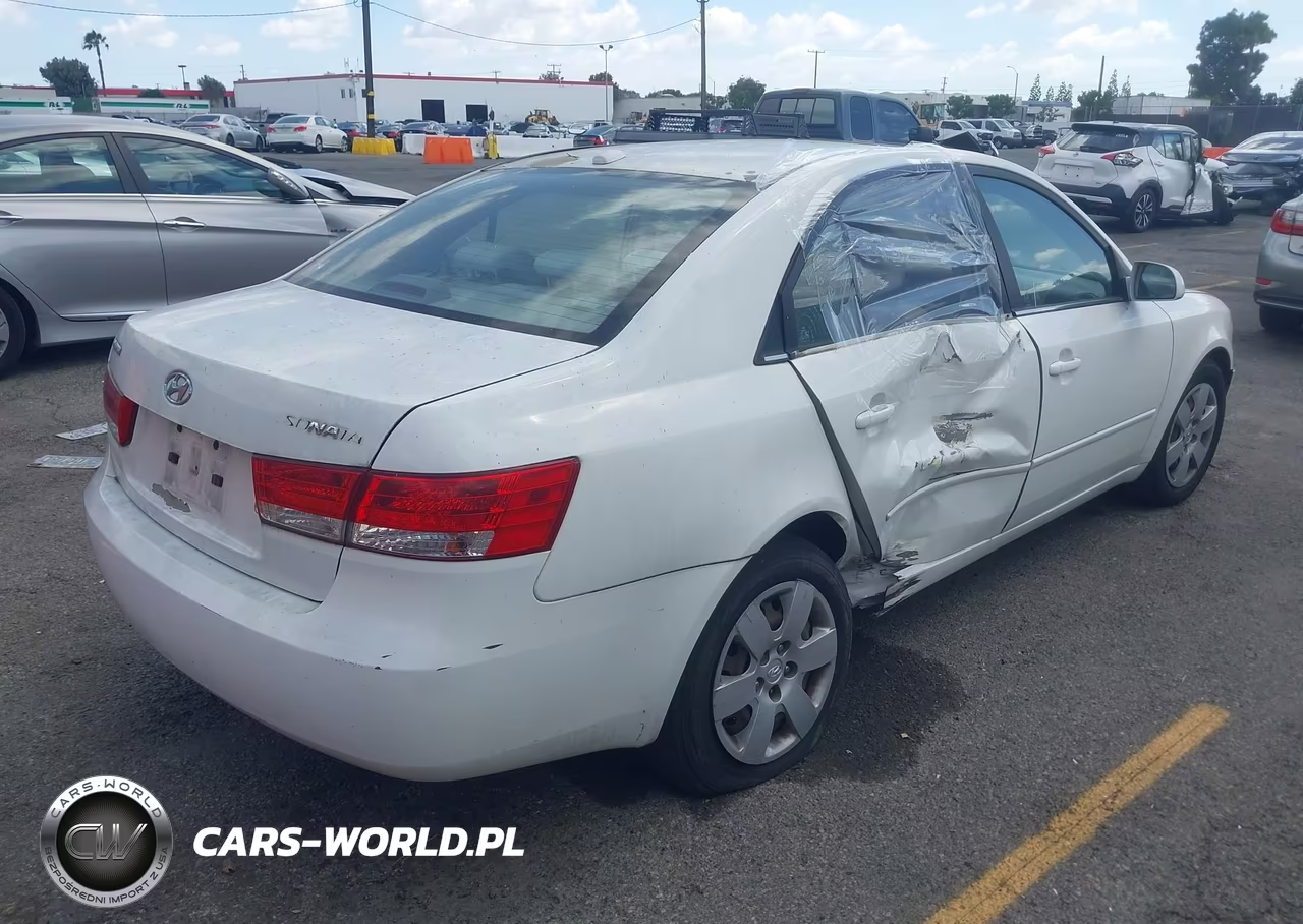 2008 Hyundai Sonata Gls VIN:5NPET46C28H340190 - 4