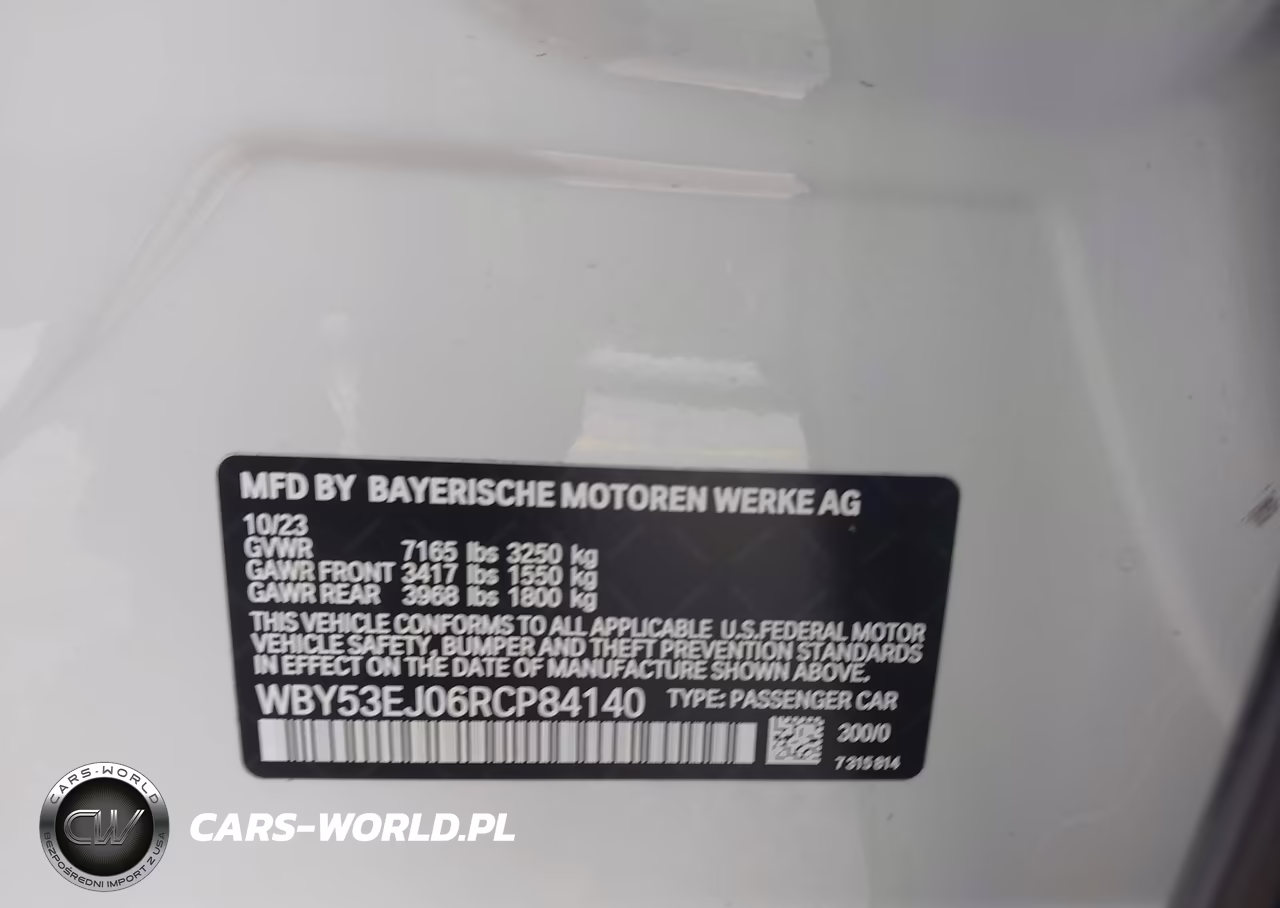 2024 BMW I7 xDrive60 VIN:WBY53EJ06RCP84140 - 9