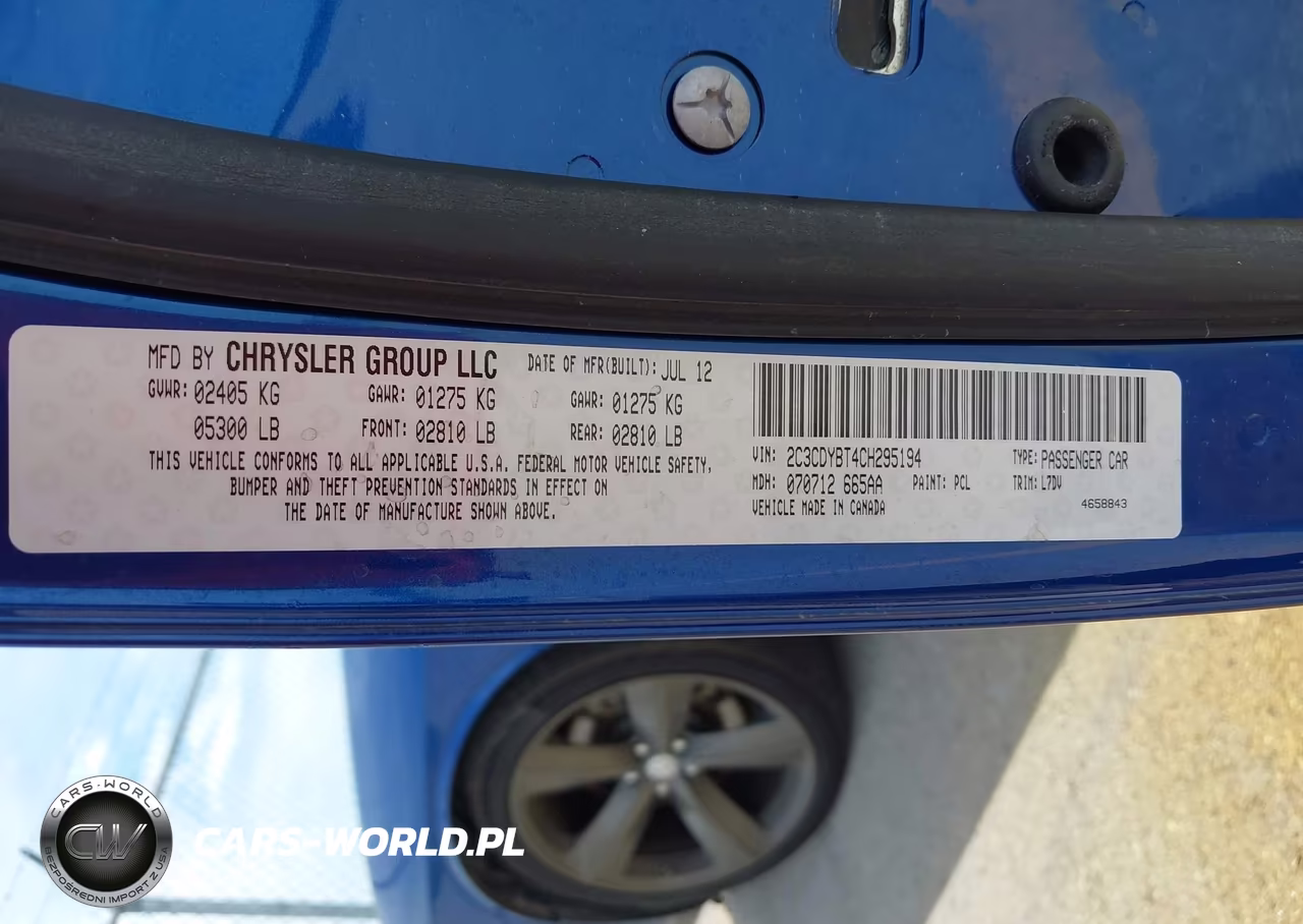 2012 Dodge Challenger R-T VIN:2C3CDYBT4CH295194 - 9
