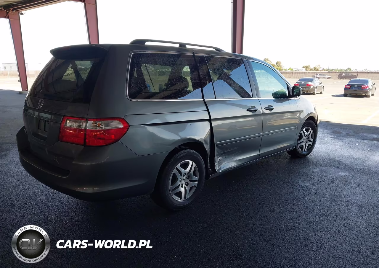 2007 Honda Odyssey Ex-L VIN:5FNRL38667B407468 - 4