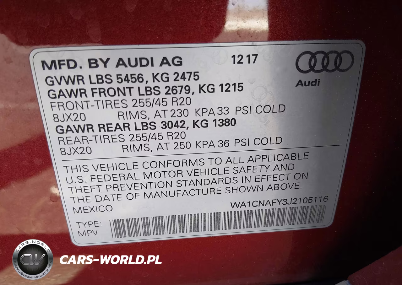 2018 Audi Q5 2.0T Premium-2.0T Tech Premium VIN:WA1CNAFY3J2105116 - 9