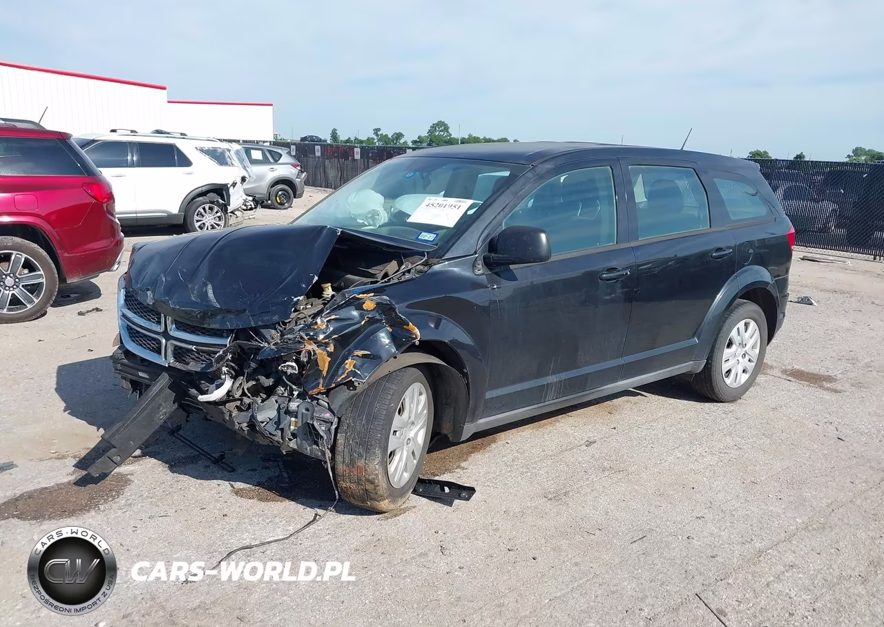 2013 Dodge Journey American Value Pkg VIN:3C4PDCAB4DT728613 - 2