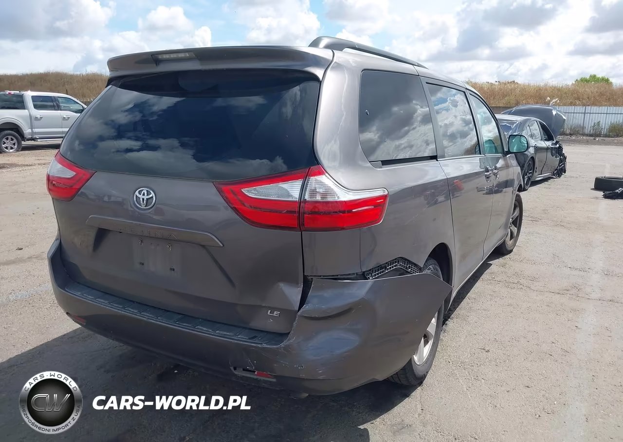 2015 Toyota Sienna Le 8 Passenger VIN:5TDKK3DC9FS577625 - 4