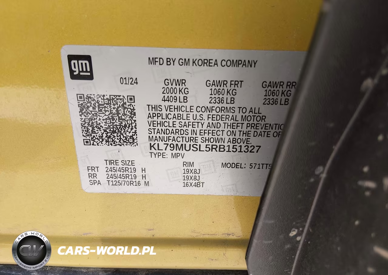 2024 Chevrolet Trailblazer Awd Rs VIN:KL79MUSL5RB151327 - 9