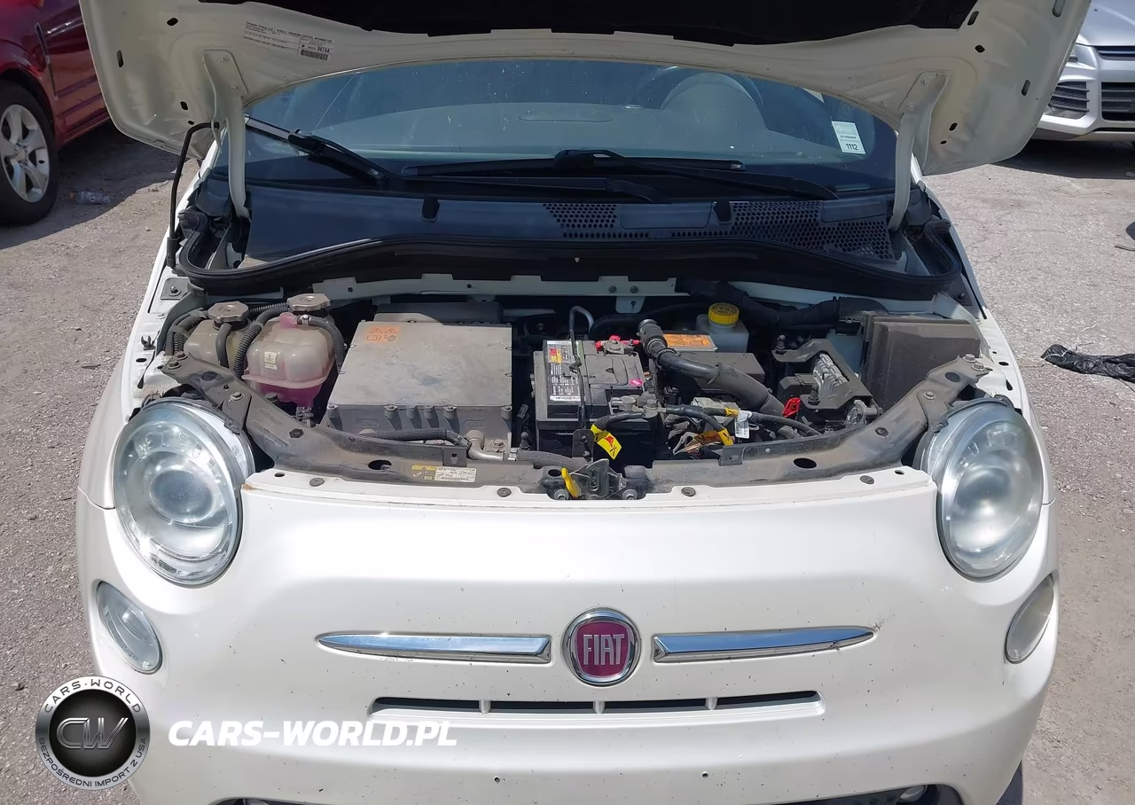 2013 Fiat 500E Battery Electric VIN:3C3CFFGE4DT727624 - 10