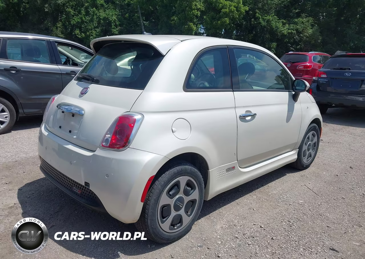 2013 Fiat 500E Battery Electric VIN:3C3CFFGE4DT727624 - 4