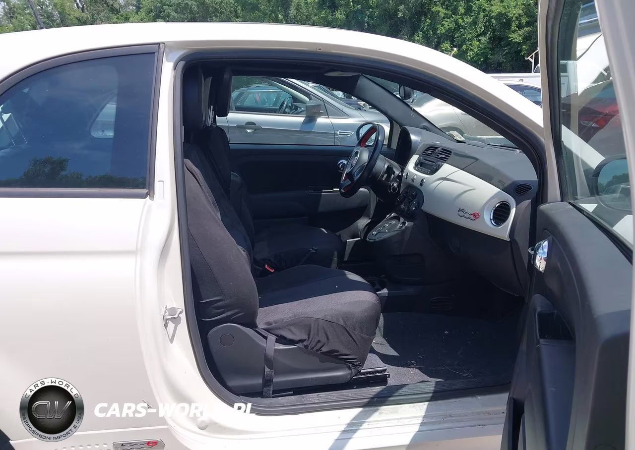2013 Fiat 500E Battery Electric VIN:3C3CFFGE4DT727624 - 5