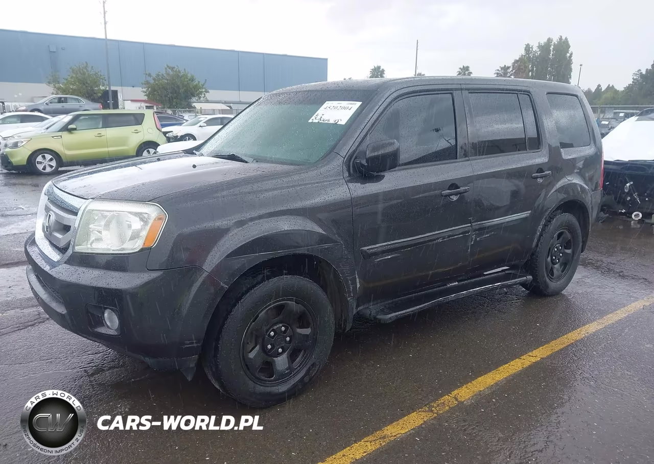 2011 Honda Pilot Lx VIN:5FNYF4H24BB078459 - 2