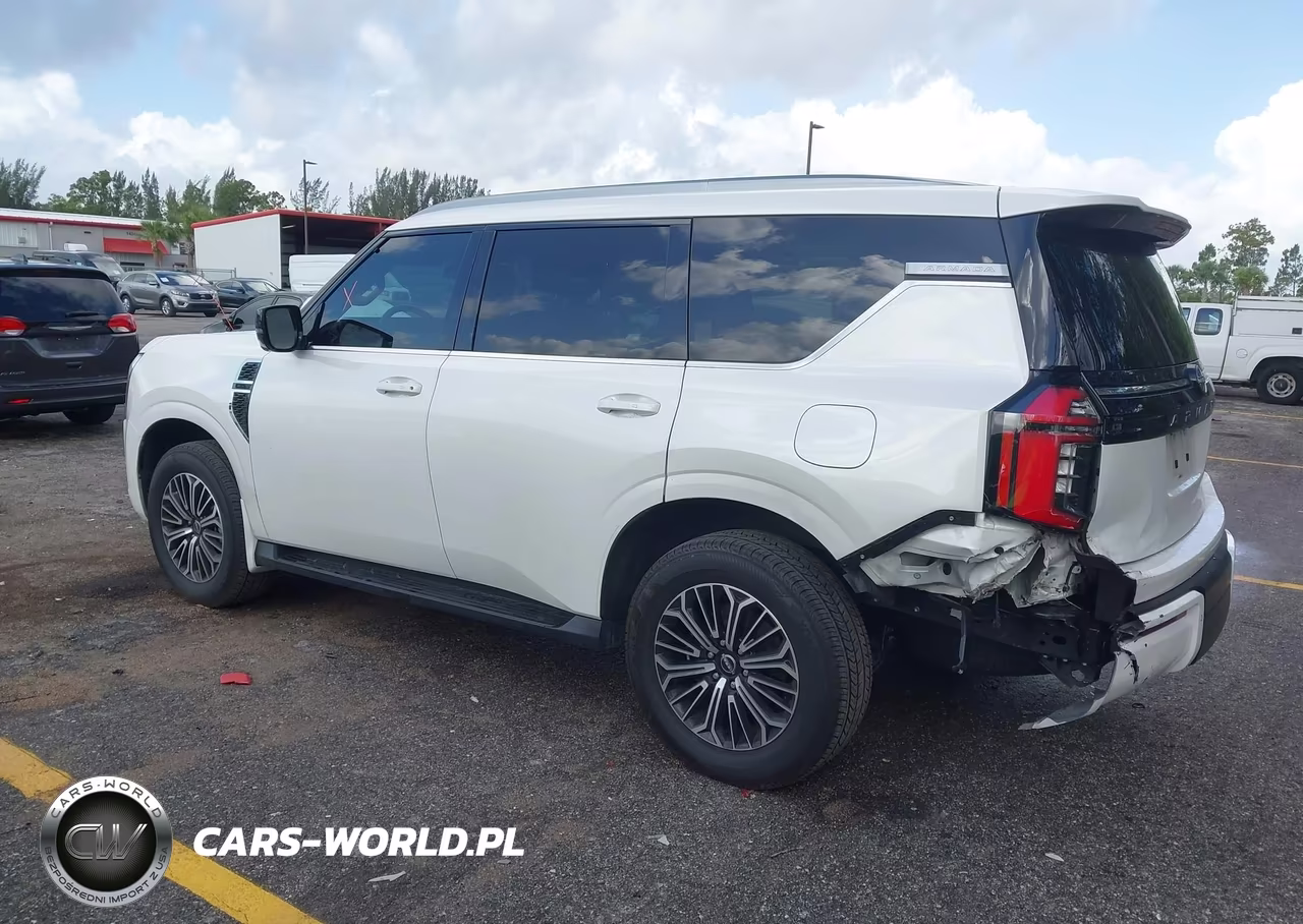 2025 Nissan Armada Sl 2Wd VIN:JN8AY3BA3S9000405 - 3