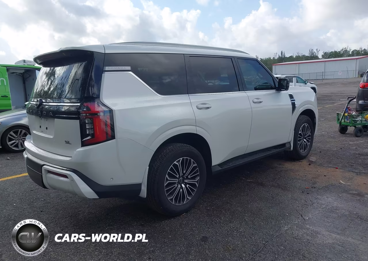 2025 Nissan Armada Sl 2Wd VIN:JN8AY3BA3S9000405 - 4
