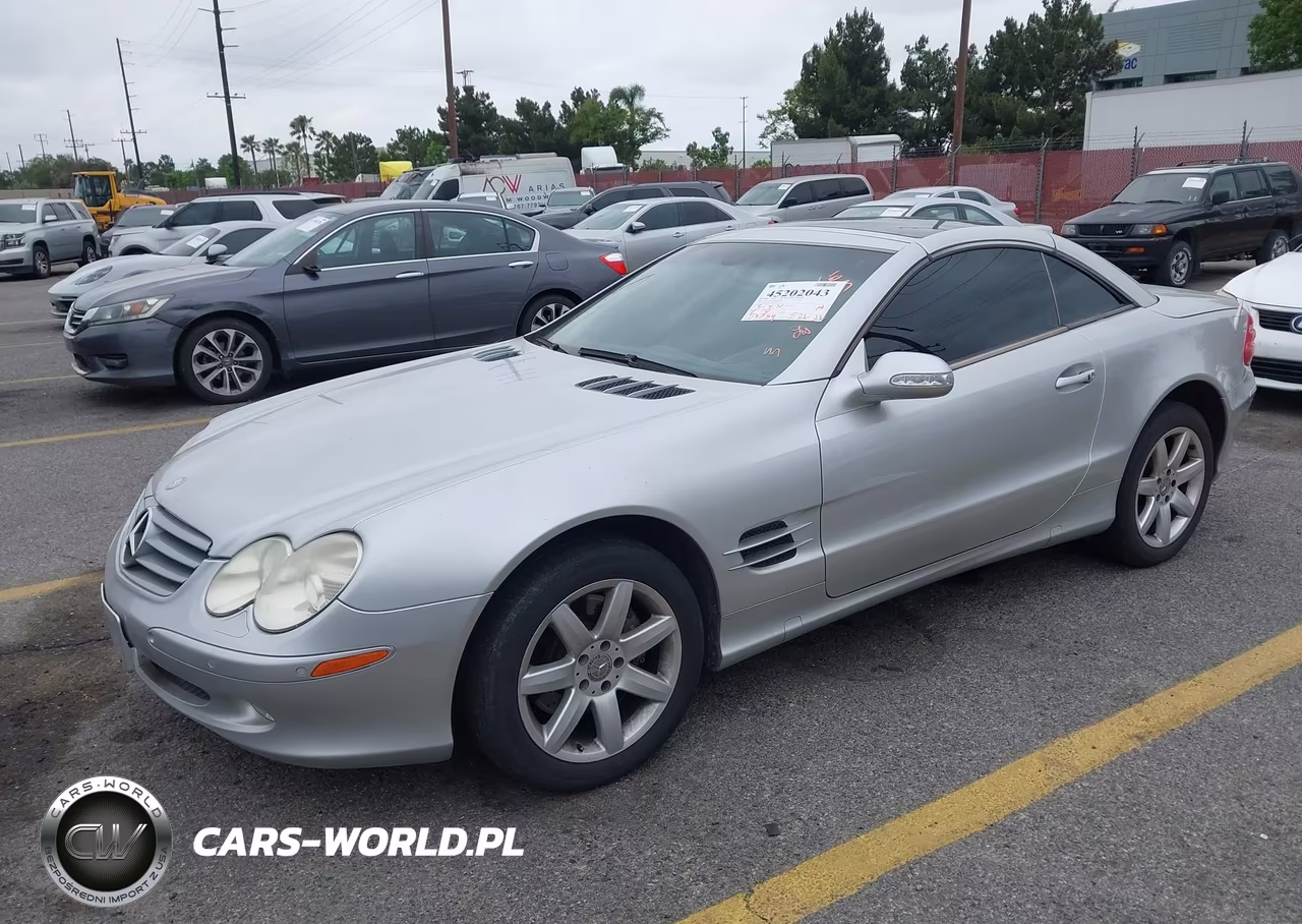 2003 Mercedes-Benz Sl 500 VIN:WDBSK75F73F027771 - 2