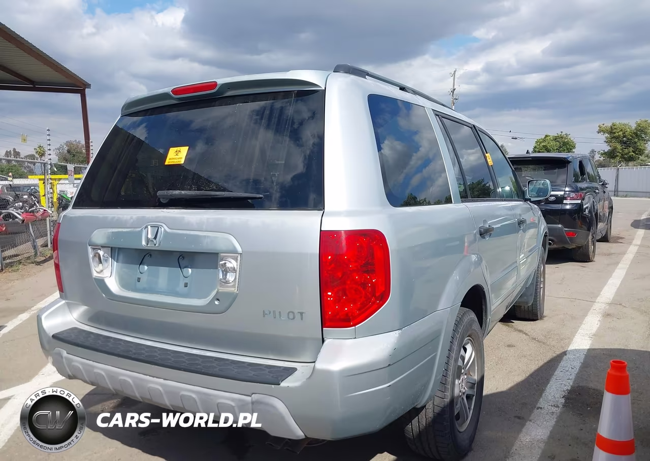 2003 Honda Pilot Ex-L VIN:2HKYF18563H603601 - 4