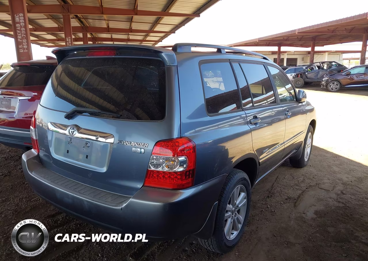 2007 Toyota Highlander Hybrid Limited V6 VIN:JTEEW21A370047486 - 4