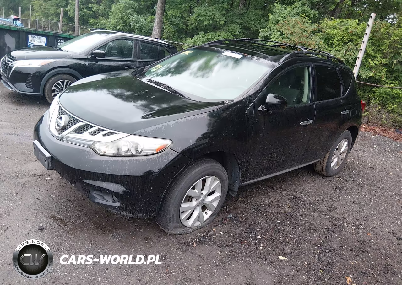 2012 Nissan Murano Sv VIN:JN8AZ1MW6CW214057 - 2