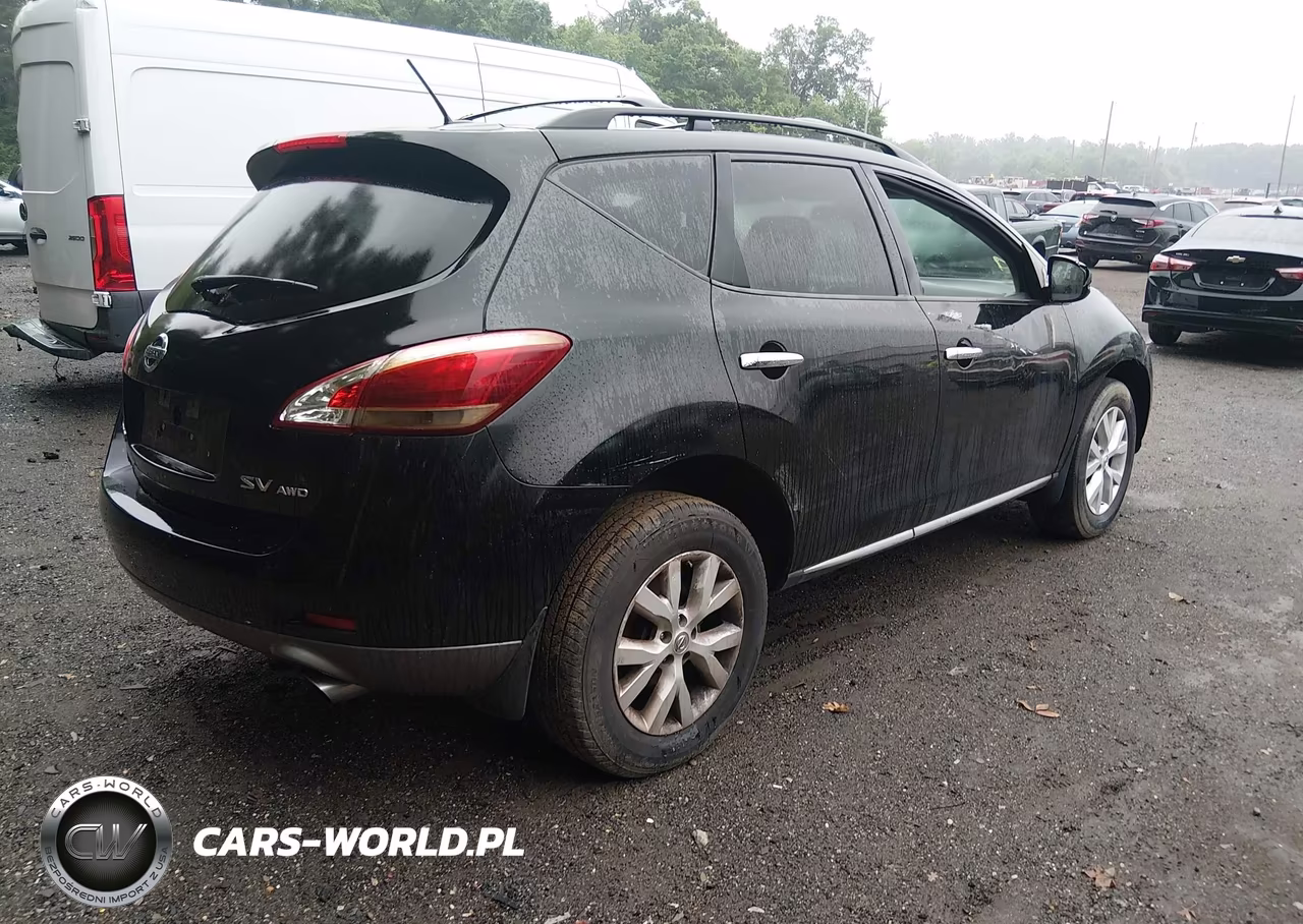 2012 Nissan Murano Sv VIN:JN8AZ1MW6CW214057 - 4