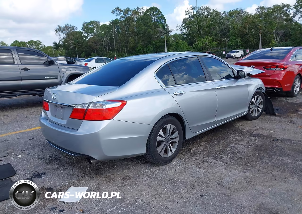 2014 Honda Accord Lx VIN:1HGCR2F3XEA217073 - 4