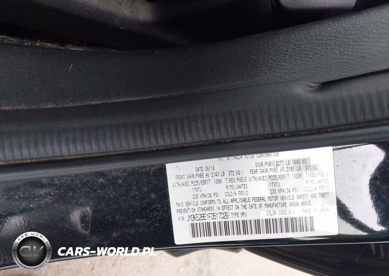 2015 Mazda Cx-5 Sport VIN:JM3KE2BE1F0517029 - 9